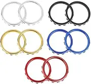 2 x Thumbstick Accent Rings Replacement Parts for Xbox ONE Elite Controller Replacement (Blue)