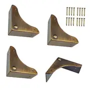 Metal Box Corner Protector, 4pcs Corner Guard Desk Box Edge Safety Guard Metal