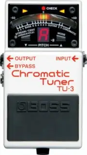 New Boss Tu3 Chromatic Tuner Pedal