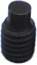 1/2/5/10/50pcs DIN915 M2.5 M3 M4 M5 M6 M8 M10 M12 M14 M16 Grade 12.9 Steel Hex Hexagon Socket Set Screw with Dog Point Grub Convex End Bolt(20mm,M8 10pcs)