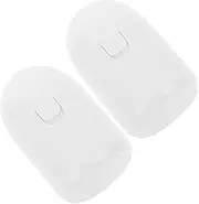 Ipetboom 2pcs Menstrual Cups Steamed Box Portable Female Organizer for Microwave Cleaning Durable Storage Holder for Personal Items Compact Design for Easy Carrying