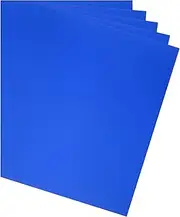 sourcing map 20PCS Holographic Cardstock, 11.7" x 8" Iridescent Paper Sheets, Shiny Reflective Board Sheets for Gift-Wrap, DIY Card Craft, Square Blue