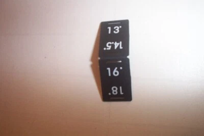 BRAND NEW Adams number tag for fairway hybrid wood headcover 13,14.5,16,18,blank