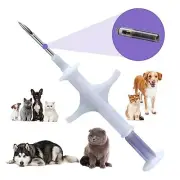Small Pet Microchip Medium Size: 1.4 mm Dia , 8 mm Length. 4 Pack