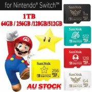 SD XC C10 Micro Memory Card for Nintendo Switch Game 64GB/256GB/128GB/512GB/1TB