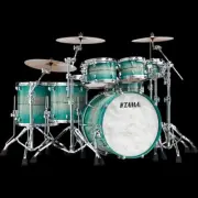 Tama STAR Maple Drumset 22/8/10 / 12/14/16 14 "× 6,5 " Emerald Sea Curly Burst