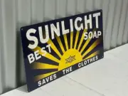 SUNLIGHT SOAP SIGN 600 MM X 300 MM FREE POST