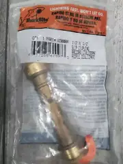 Sharkbite UIP3008 1/2" x 1/2" PVC Transition Slip Coupling Pex, CPVC, PE-RT (1)