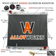 2 Row Radiator For 03-2012 Holden Rodeo RA Colorado RC ISUZU D-MAX 3.0L AT/MT