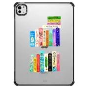 iPad Pro 11-inch (M4) iPad Impact Case bookshelf for book lovers - book collection -ipad case