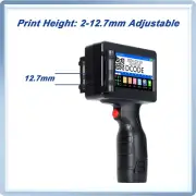 Portable Printers Handheld Inkjet Printer QR Barcode Batch Printing Machine