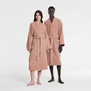 Sheridan Living Textures Robe in Smokey Rose Pink Size: Large XL Material: Cotton @Sheridan Rewards