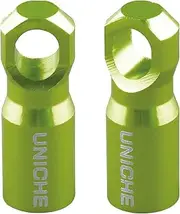 UNICHE Bike Presta Valve Cap with Valve Core Removing Function (Green)