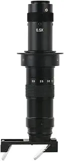 Microscopes Equipment 180X 300X C Mount Zoom 2_D 3_D Industrial Electron Stereo View Microscope Lens for HDMI VGA Video Microscope Camera(300X)