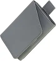 [Healeved] fold Wallet Card Pouch for Men Small Id Card Holder Sleek Money Clip Wallet