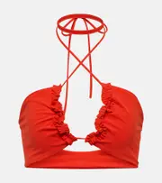 [Magda Butrym] Magda Butrym Bandeau bikini top AU 6 red