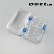 10pcs Dental Veneer Teeth Box Membrane Transparent Storage Case with slots