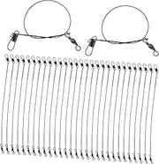 Essential Fishing Gear: 50pcs Anti-bite Wire Fishing Line for Saltwater Freshwater