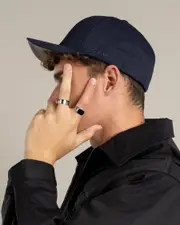 [Flexfit] Flexfit Men's Wool Blend Cap in Dark Navy Size Large/XL L/XL Dark Navy