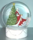 Royal Doulton CHRISTMAS DAY Snow Globe Pretty Ladies Figurine & Tree HN5523 New