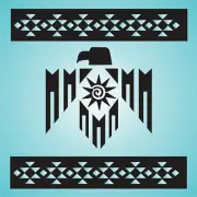 Aztec Thunderbird STENCIL Southwest Desert Border Phoenix Sun DIY Signs Joanie