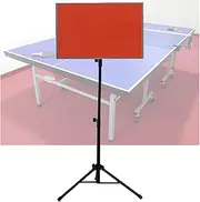 Ping Pong Return Board Trainer,Vertical Solo Training Equipment,Adjustable Angle and Height,for Gym Community Home