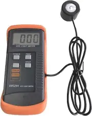 UVC Light Meter UV Radiometer with Wavelength 248～262nm 1uW/cm2～39.99mW/cm2
