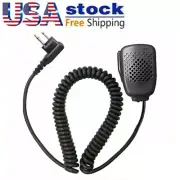 Handheld PMMN4013 Speaker Microphone Mic 2 Pin GP88 GP300 GP68 CP100 CP200 Radio
