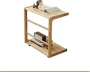 Coffee Table Modern Minimalist Corner Table Small Table Bedside Sofa Household Movable C-Shaped Small Coffee Table Center Table for Living Room Furniture(Gold)