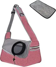 Pet Carrier Bag, Carrying Bag for Cats, Dog Carry Bag, Cat Travel Carrier, Lightweight Puppy Carrier for Cats and Small Dogs, Designed for Travel with a Storage Pocket for Convenience