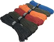 Golberg Premium Polyester Accessory Cord - USA Made Smooth Braid Minimal Stretch Rope - Sizes of 3mm, 4mm, 5mm, or 6mm - Lengths of 25, 50, 100, 250, and 1000 Feet - Compact and Lightweight Cord