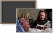 Misery 1990 Film Kathy Bates James Caan Image Magnet 2 x 3 Rigid Stephen King