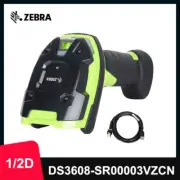 Zebra DS3608-SR00003VZCN 1D 2D Handheld Digital Barcode Scanner with USB Cable