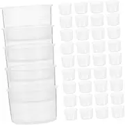 Cabilock 200 Pcs Medicine Graduated Small Measuring for Liquid Medication Paint Epoxy Pill and Resin 10ml