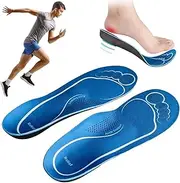 Vgvgaj Arch Support Inserts,Shock-Absorbing Breathable Mens Shoe Inserts - Anti-Fatigue Women Clothing For Running Hiking Sports Dress Footwear Standing All Day