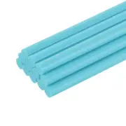 Mini Hot Glue Sticks for Glue Gun 0.27-inch x 4-inch Turquoise Green 12pcs