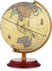 meaningful Globe Retro Globe With Wooden Base Globes Antique World Globe For Adult Students To Learn Geographic Globes Ornaments Home Decor