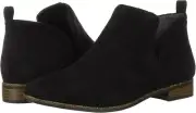 Dr Scholl's F0587S2-002 Rate Women's Ankle Booties Black Suede - Size 10 W Black
