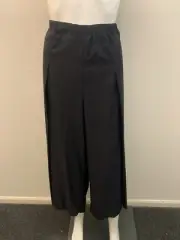 NEW TS TAKING SHAPE BLACK, WIDE LEG PANTS SIZE 16 (# 368 )