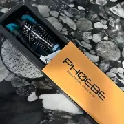 Mini Curling Iron PHOEBE Ceramic Tourmaline Ionic Curling Brush Travel New