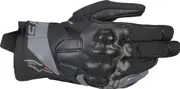 Alpinestars Corozal V3 Drystar waterproof Motocycle Gloves, black-grey, Size M for Men Black Grey