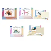 Robotime 3D Wooden Puzzle Craft Paint Kit - Unicorn