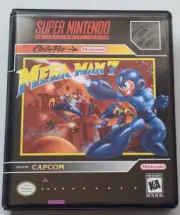Mega Man 7 CASE ONLY Super Nintendo SNES Box BEST Quality Available