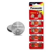 在飛比找博客來優惠-Panasonic 國際牌 1.5V 鹼性鈕扣型電池 LR4