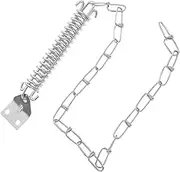 Security Chain Lock for Front Door Heavy Duty Design Windproof Feature Easy Installation for Use Stylish Door Enhancement