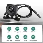 ･Black Wireless Backup Camera 720P Night Vision Reverse Camera For Car RV Camper