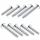 100pcs Lip Piercing Bar Ear Studs Earrings Labret Piercing Piercing Replacement