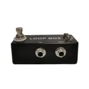 True Bypass Guitar Mini Loop Box Guitar Effect Pedal Switcher Channel Selection