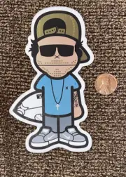 SUNBUM Sun BUM Felipe TOLEDO Sticker SURF Surfer DUDE Rare OAKLEY Hurley NIKE