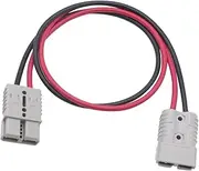 Anderson Connector 175A 600V Power Adapter 6AWG Extension Cable for Automotive Industrial and Car Plug Adapter & Connector Cord